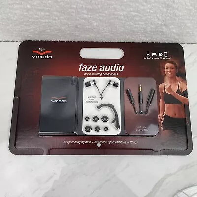 New Sealed V-Moda Faze Audio Noise-Isolating Headphones For IPod Mp3 Gaming CD • $22.95