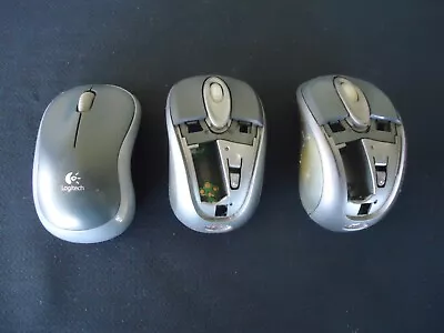 Cordless Optical Mouse For Laptop Lot Microsoft Logitech • $0.99