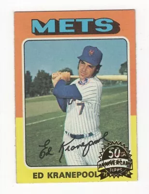 2024 Topps Heritage Baseball Box Topper 50th Anniversary Ed Kranepool Mets • $3