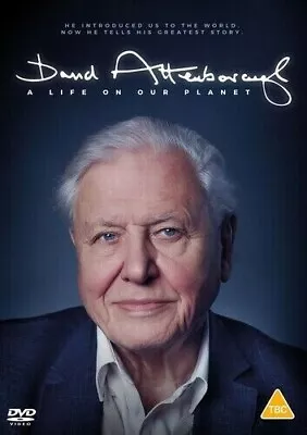 David Attenborough: A Life On Our Planet (DVD 2021) - *New NOT Sealed* FREE P&P • £3.95