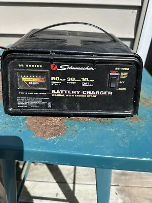 Schumacher Electric 50/30/10 Amp 12V Manual Battery Charger Model SE-1250 TESTED • $100