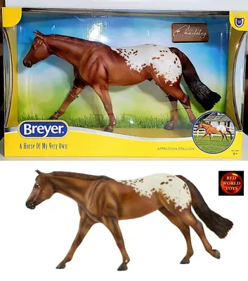 £56.50 • Buy Breyer 1842 Chocolatey Dun Blanket Appaloosa Stallion Champion Horse Model New
