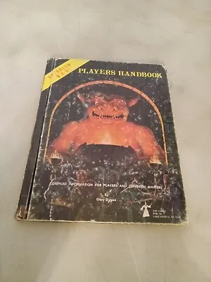 Advanced Dungeons & Dragons Players Handbook 1978 6th Printing  • $59