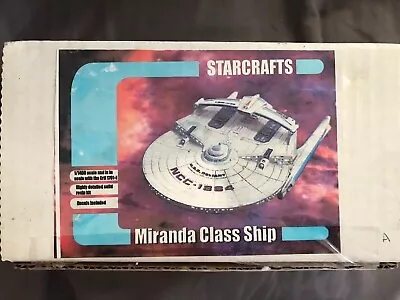 Starcrafts 1:1400 Star Trek MIRANDA Class Starship Resin Model Kit SC-12 Reliant • $75