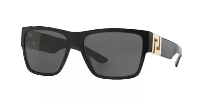 VERSACE VE4296 GB1 87 Black Gray 59 Mm Men's Sunglasses • $118.99