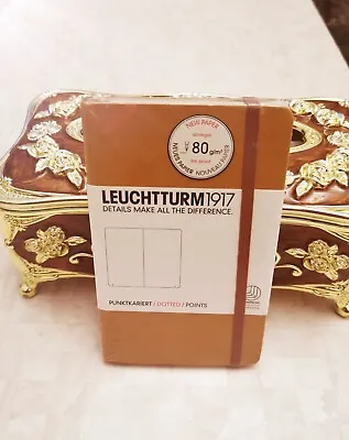 Leuchtturm1917 Classic Hardcover Notebook - Dotted Brown A6 Pocket  • £9.49