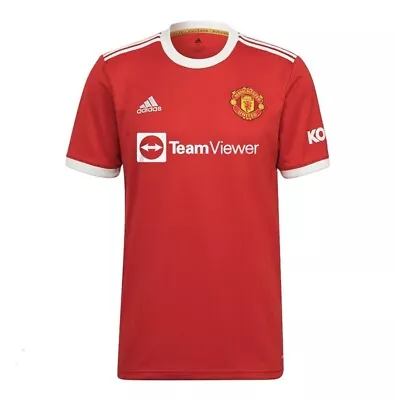 £28.95 • Buy BNWT Manchester United Home Jersey Kit H31447 Adults 2021 2022 Team Viewer 2XL