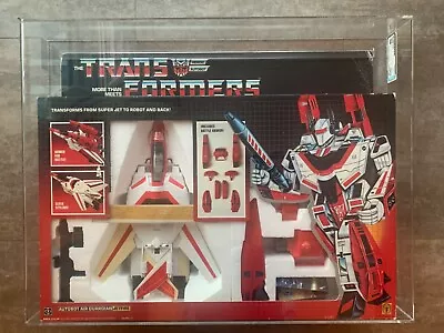 G1 Hasbro Transformer Jetfire AFA 80 With Signing From Voice Actor • $2200