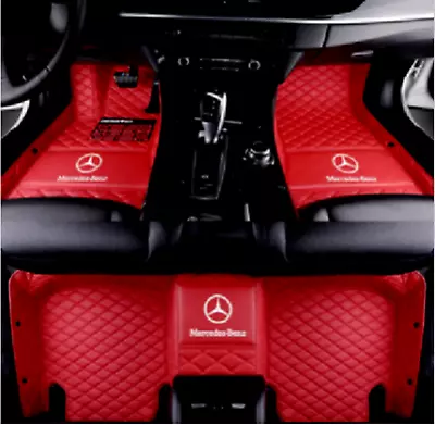 For Mercedes-Benz 1998-2023 Luxury Waterproof Front & Rear Liner Car Floor Mats • $83.78