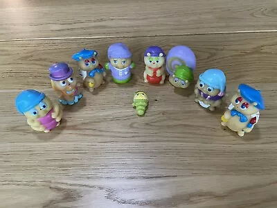 Vintage Lot Of Glow Friends Glo Worms Finger Puppets 1980's Hasbro Playskool • $26