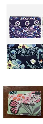 Vera Bradley Slim Card Case Choose From Patterns Listed- NWT • $12.98