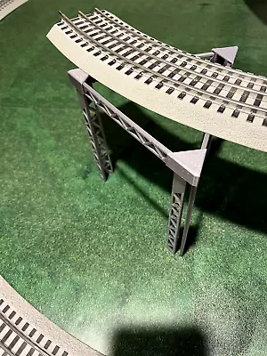 O Scale Three Sided Wide Corner Trestle Platform For Elevated Train Curves • $17.95