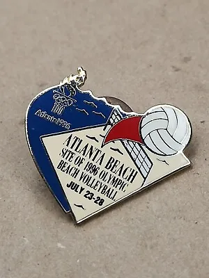 1996 Olympics Summer Games Atlanta Beach Volleyball Hat Pin  • $8