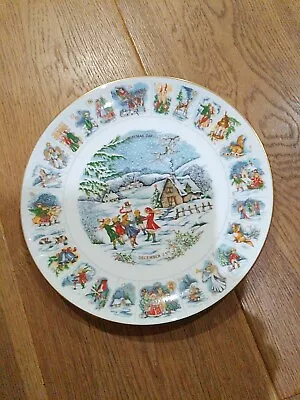 Coalport Christmas Plate Advent December 1st To 25th Excellent Condition  • £8