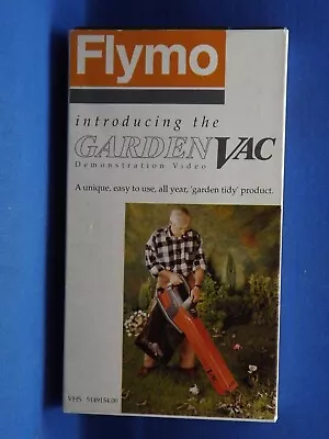 Vintage Flymo Garden Vac Demonstration VHS Video  • £3