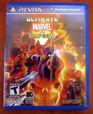Ultimate Marvel Vs Capcom 3 For PS Vita Boxed VGC -  Postage Fast & Free! • £29.99