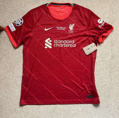 £40 • Buy Liverpool 2022 Champions League Final Shirt XL BNWT.