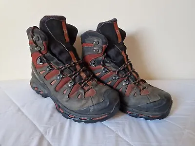 Salomon Quest 4D Goretex GTX Waterproof Hiking Boots UK Size 8 • £119.99