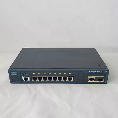 Cisco Catalyst 2960 Series SI WS-C2960-8TC-S 8-Port Ethernet Switch • $49.97