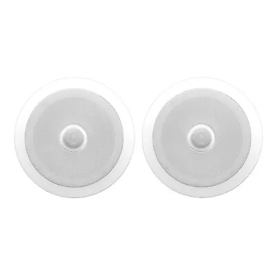 Pyle 6.5  250W 2 Way Round In Wall/Ceiling Home Speakers System Audio (Open Box) • $25.57