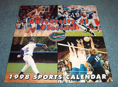 Florida Gators Sports Calendar Football Basketball 1998 • $9.99