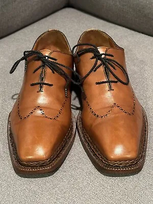 Moreschi Tirolese Whole Cut Brogue Oxford Shoes Men’s Size 10 • $149.99
