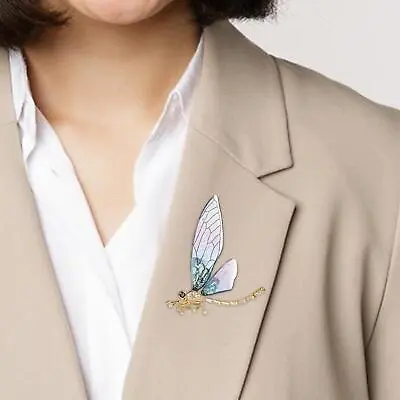 Brooch Badge Scarf Pins Rhinestone Brooch Pin For Dress Men Women Wedding • £4.61