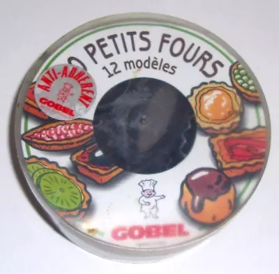 Vintage Gobel Petit Fours 12 Molds Tins Mini Tart Pastry  Made In France   *NIP* • $40