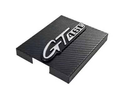 1998-2004 Mustang Carbon Fiber Stainless Engine Fuse Box Cover W/ GT 4.6L Emblem • $45.95