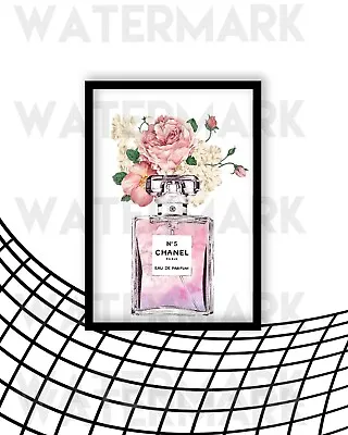 Fashion Wall Art Coco Perfume Make Up Poster Glamour Fashion Print A3 Size • £10.99