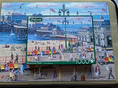 £1.99 • Buy Falcon 1000 Piece Jigsaw Puzzle - Brighton Pier - Very Good Condition