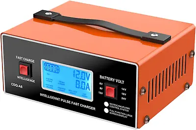 6/8/12/14/16/24 Volt Battery Charger Automotive 0-10A Smart Car Battery Charge • $51.99