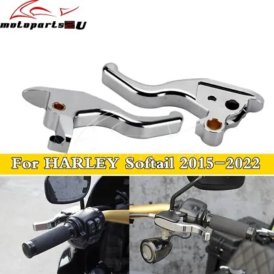 5.3  Motorcycle Chrome Clutch &Hydraulic Brake Master Cylinder Levers For Harley • $35.99