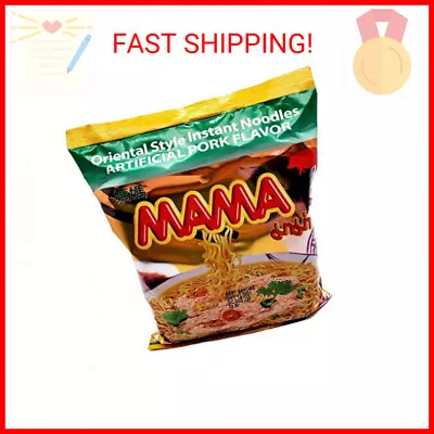 MAMA Oriental Style Instant Ramen Noodles Artificial Pork Flavor 2.11 Ounce Ea • $18.26