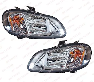 QSC Headlights Assembly Left & Right Pair For Freightliner M2 100 106 112 02-13 • $228.55