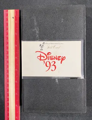 Vintage 1993 Walt Disney World Magic Kingdom Club Gold Card Promo VHS 102323B • $12.99
