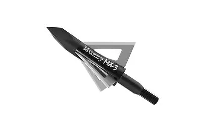 Muzzy Bowhunting Broadheads 3 Blades Trocar Tip 75 100 Or 125 Grain 3 Pack • $46.99