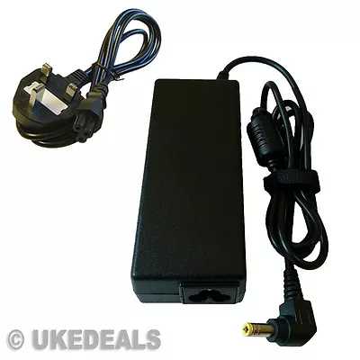 AC Laptop Adapter Charger For Packard Bell EasyNote TM83 TM85 LEAD POWER CORD • £13.92