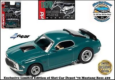 Exclusive Limited Edition From Slot Car Depot '70 Mustang BOSS 429 CP8048 • $39.95
