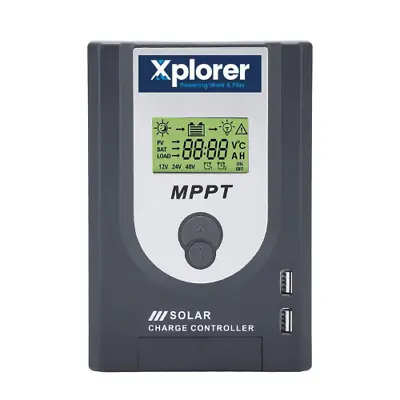 12V/24V Xplorer MPPT 10A Solar Charge Controller With LCD Display • £39.99