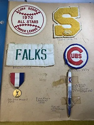 Vintage 1970’s Long Beach Mississippi Gulf Coast Baseball School Scrapbook 1/1 • $44.99