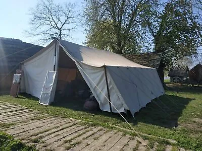 Camping Tent Anthonius Roman Military 8x8 M Water Proof Tent Camping LARP Event • £1753.61