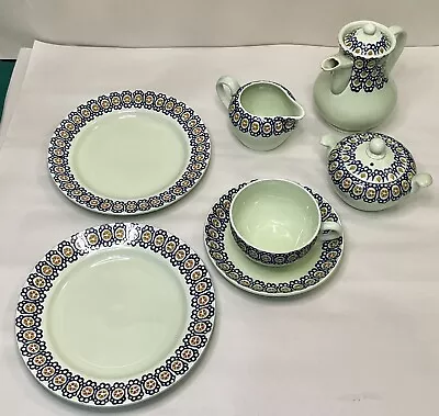 RARE Vintage Villeroy & Boch Dresden Lunch/Tea Set Saxony 5001 Made In Germany • $40