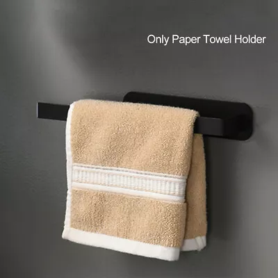 Magnetic For Bathroom Paper Towel Holder Under Cabinet Save Space Wall Mount • £10.31