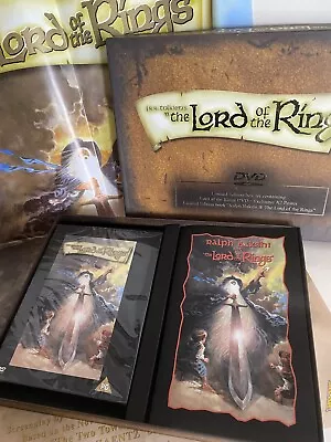 Lord Of The Rings Original Animated Classic Limited Edition DVD Box Set • £50