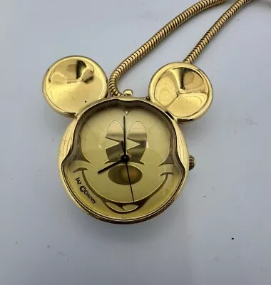 Vintage  Mickey/ Mouse Pendant Watch New Battery • $24.99