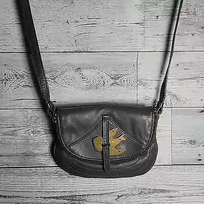 Vtg Marc Jacobs Petal To The Metal Crossbody Small Saddle Bag • $105