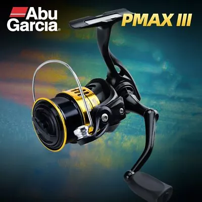 2023 ABU GARCIA PMAXIII / PMAX3 Spinning Fishing Reel 7+1BB 5.2:1 Max Drag 6KG • $123.79