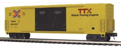 Mth Premier Ttx 50’ Double Door Plugged Box Car 20-93739 Railbox Trailer Train • $99.95