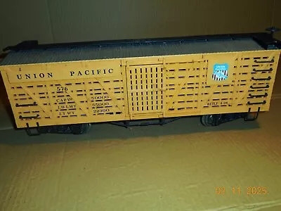 G Scale Union Pacific Cattle Car-FREE SHIPPING • $43